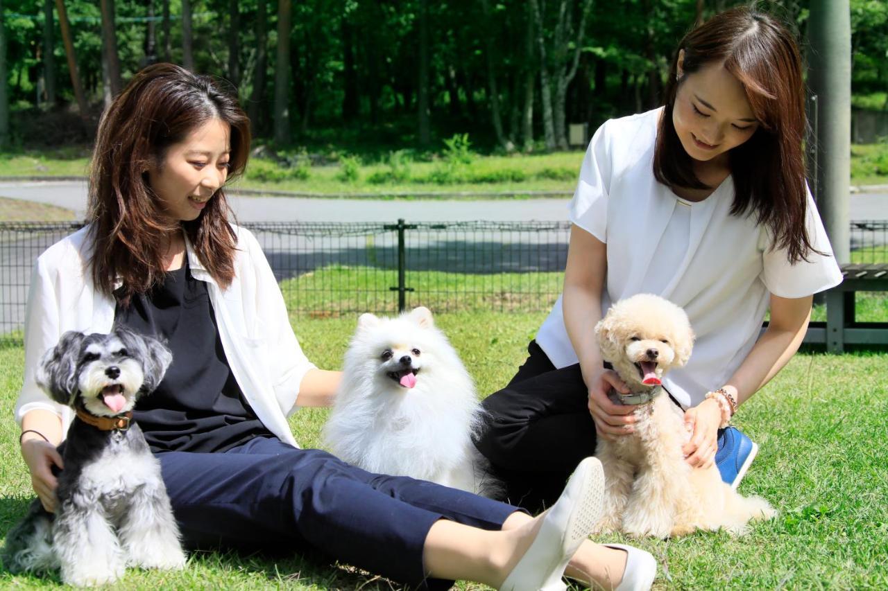 Yutorelo Tateshina Hotel With Dogs Тино Экстерьер фото