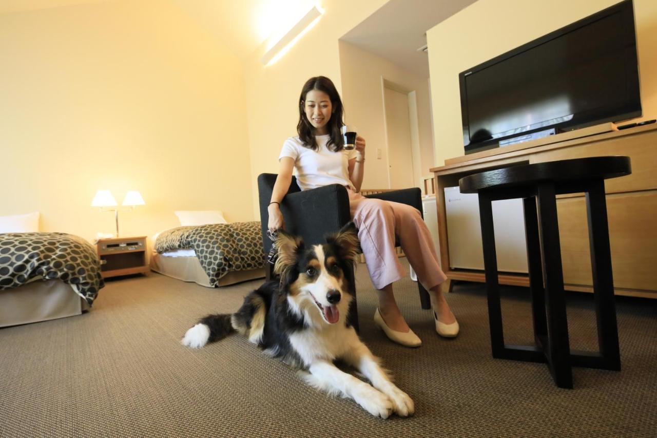 Yutorelo Tateshina Hotel With Dogs Тино Экстерьер фото